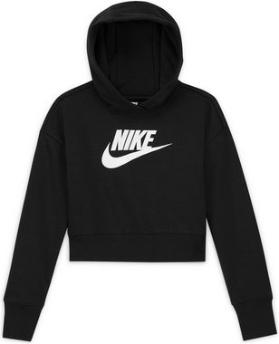 Nike Sportswear Kapuzensweatshirt Club Big Kids' (Girls) French Terry Cropped Hoodie