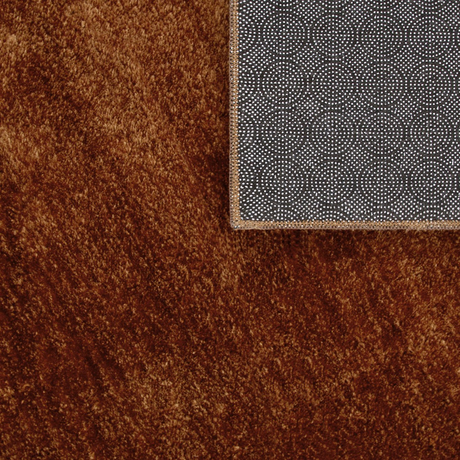 Paco Home Teppich Cadiz 630, rechteckig, Höhe: 14 mm, Uni-Farben, besonders weich, waschbar, auch als Läufer erhältlich