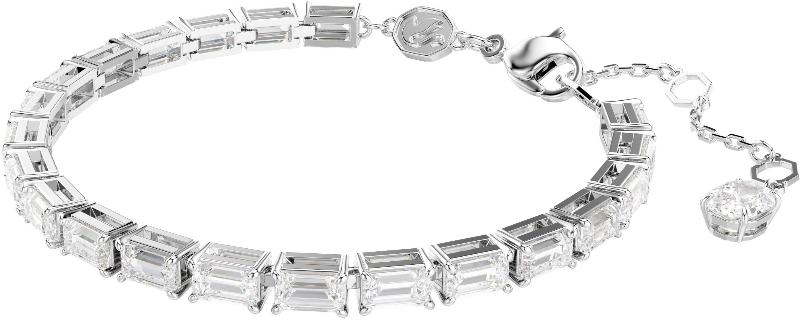 Swarovski Armband Schmuck Geschenk Matrix Tennis Armkette, mit Swarovski® Kristall