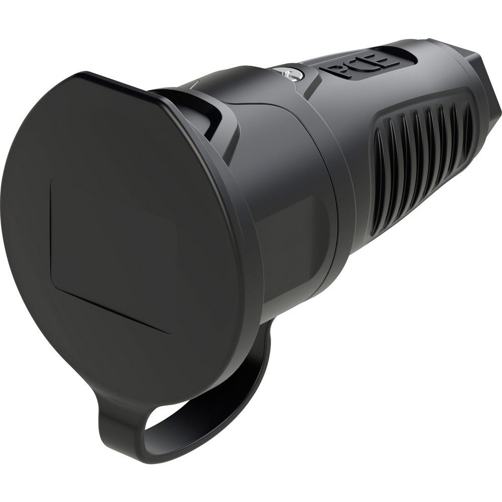 PC Electric PC Electric 2411-ssc Schutzkontaktkupplung Gummi 250 V Schwarz IP54 Steckernetzteil