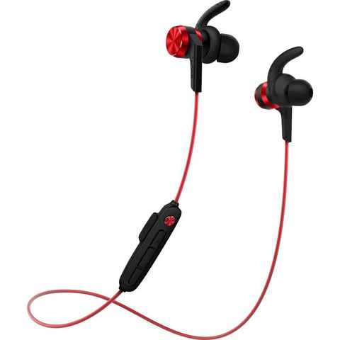 1More In-Ear Headphones red Kopfhörer (Headset, Lautstärkeregelung, Schweißresistent, Wasserbeständig)