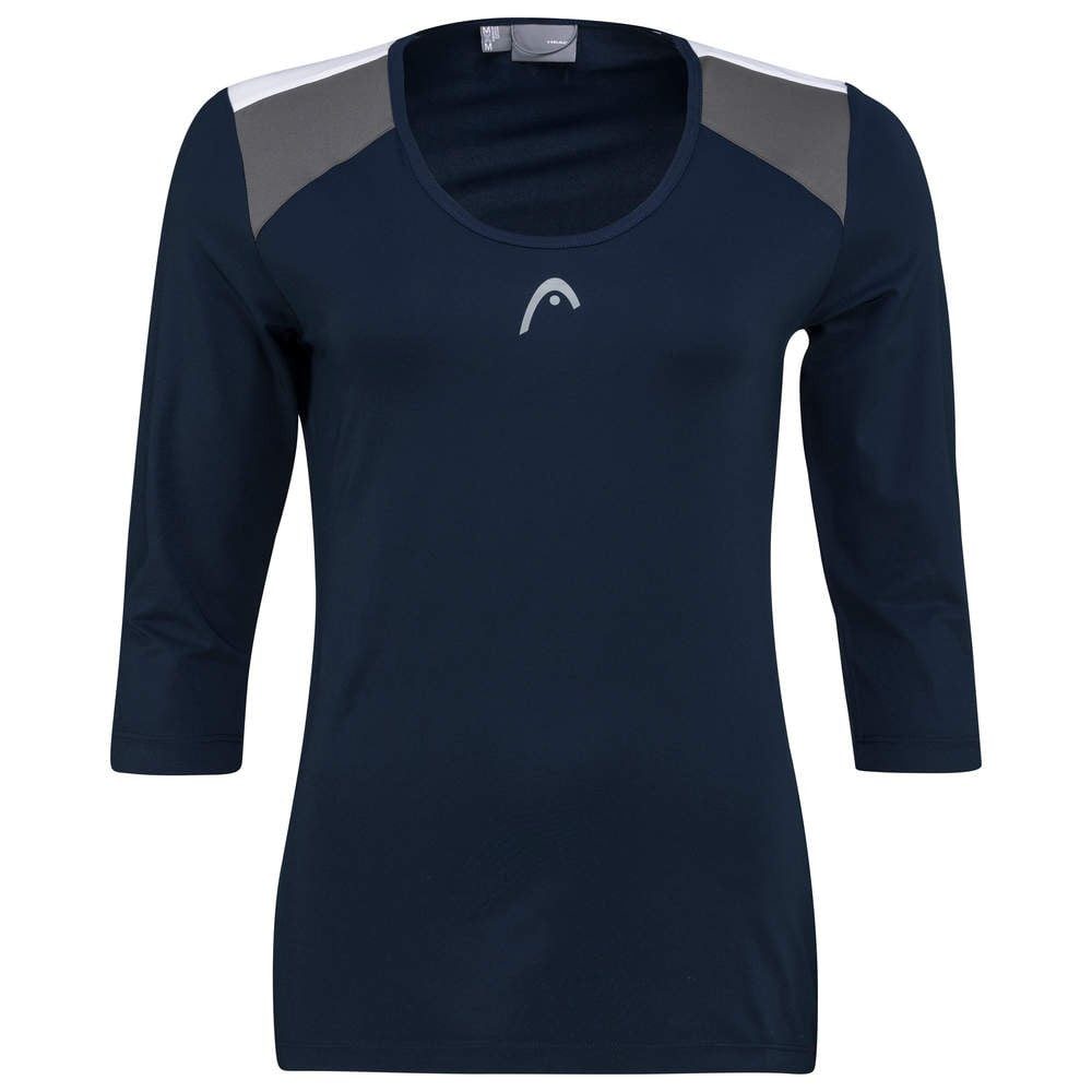 Head Langarmshirt Club 22 Tech 3/4 Shirt dunkelblau Damen