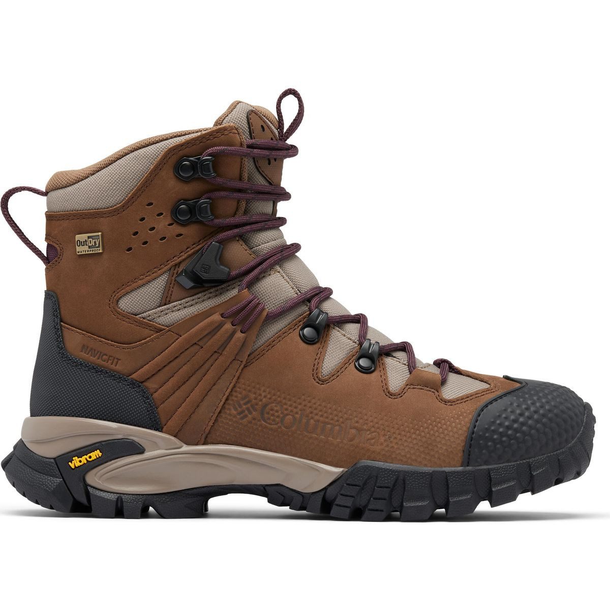 Columbia Geoterra Outdry LTR Hikingschuh Wasserdichte Wanderstiefel mit Vibram® Außensohle und OutDry™