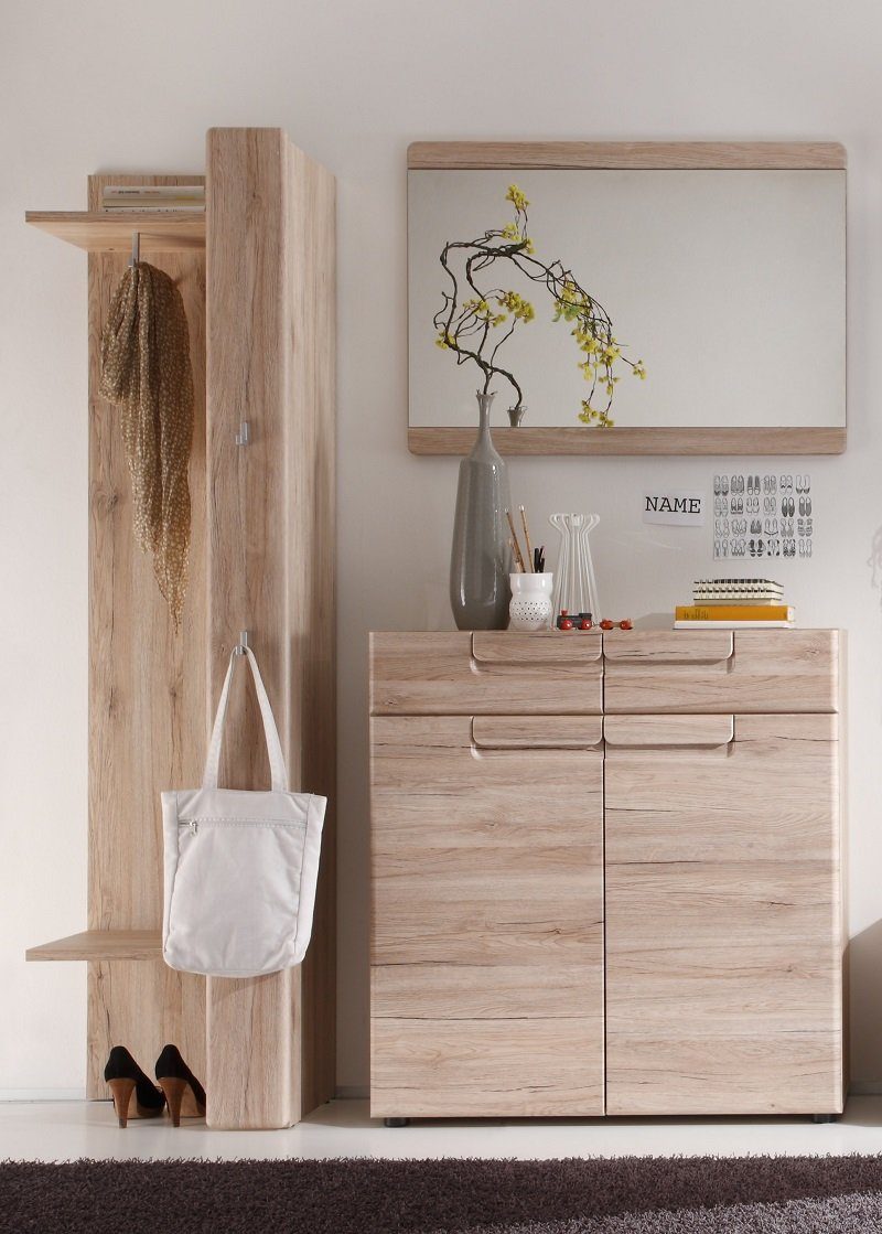 trendteam Garderoben-Set Garderoben-Set Malea, Eiche San Remo hell, 3-teilig, (3-St). € 599,00