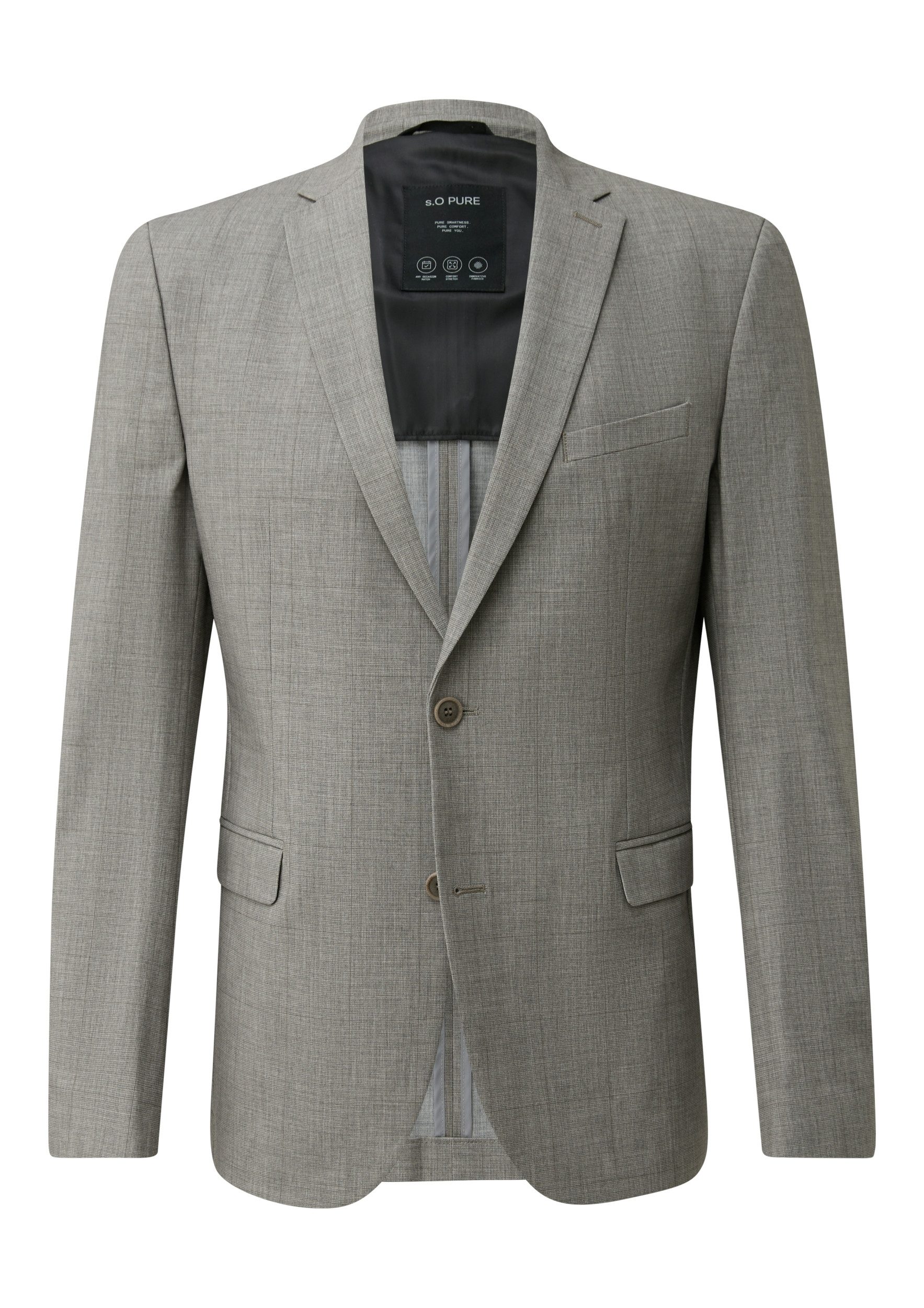 s.Oliver BLACK LABEL Baumwollsakko Indoor-Sakko
