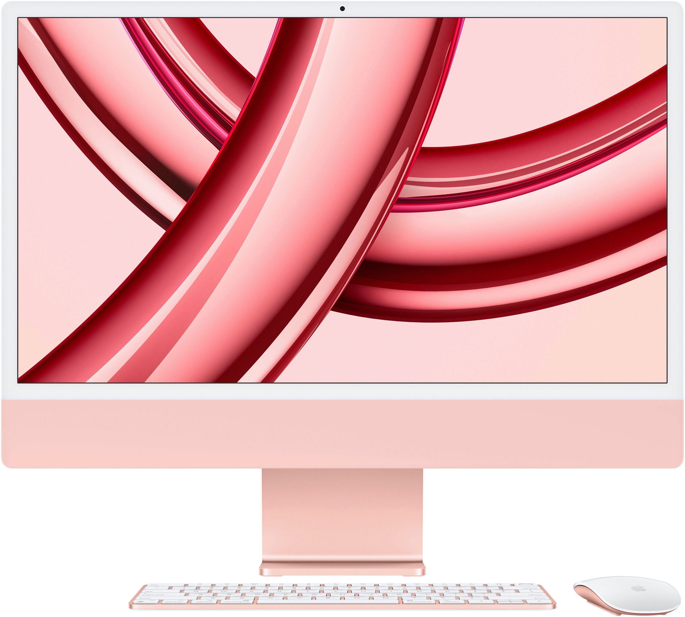 Apple iMac 24" iMac (23,5 Zoll, Apple Apple M3 M3, 8‑Core GPU, 8 GB RAM, 512 GB SSD)