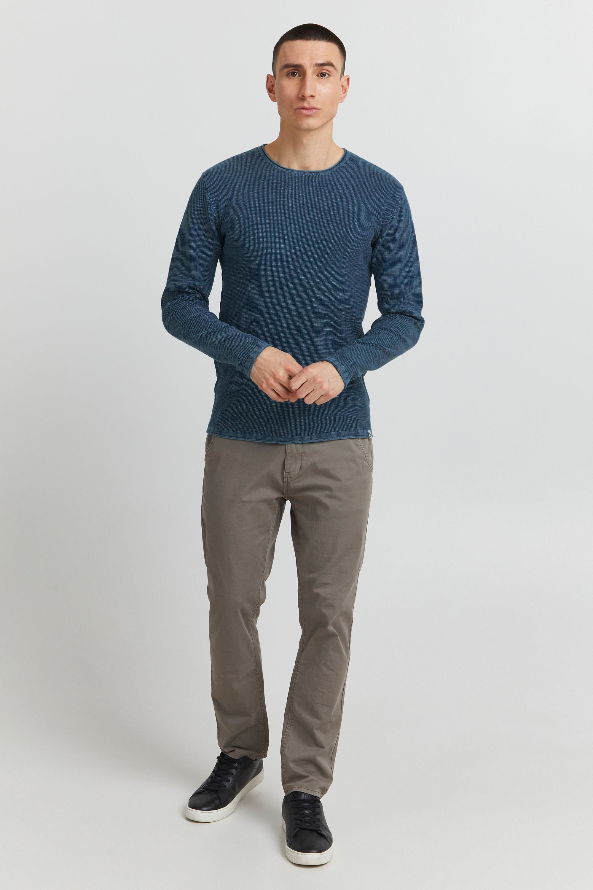 Indicode Strickpullover IDKarpo Modischer Pullover