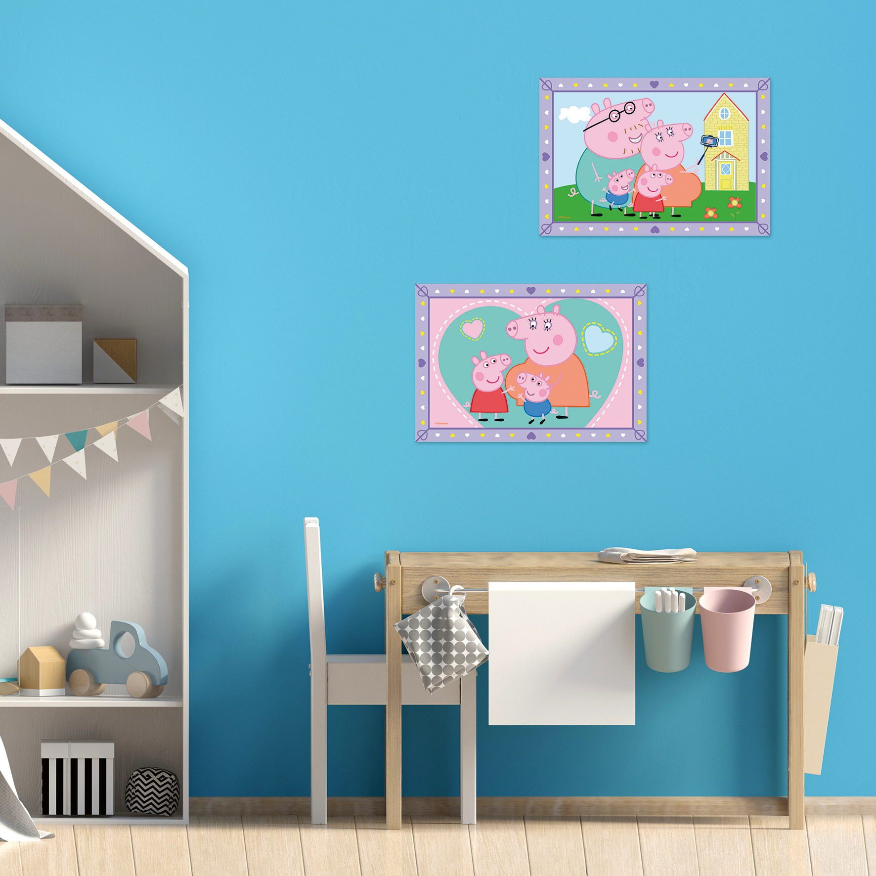 Ravensburger Malen nach Zahlen Malen nach Zahlen Junior Peppa's Familie 25879