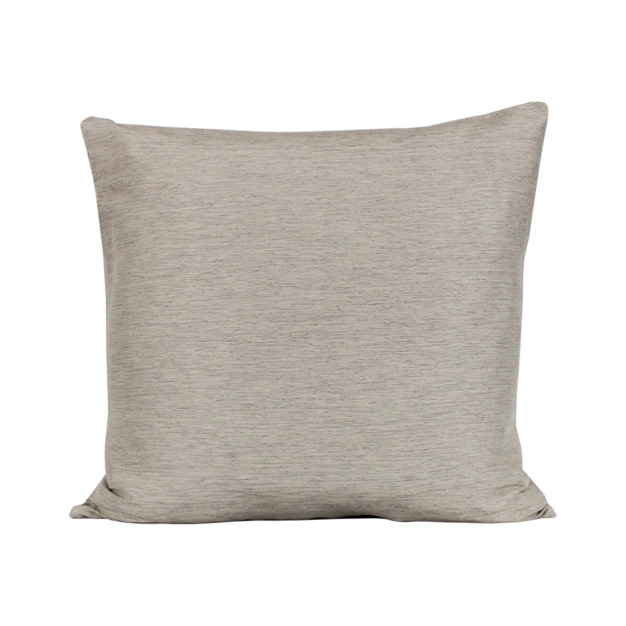 Haus und Deko Kissenbezug Kissenbezug Canada elegant meliert Kissenhülle De günstig online kaufen