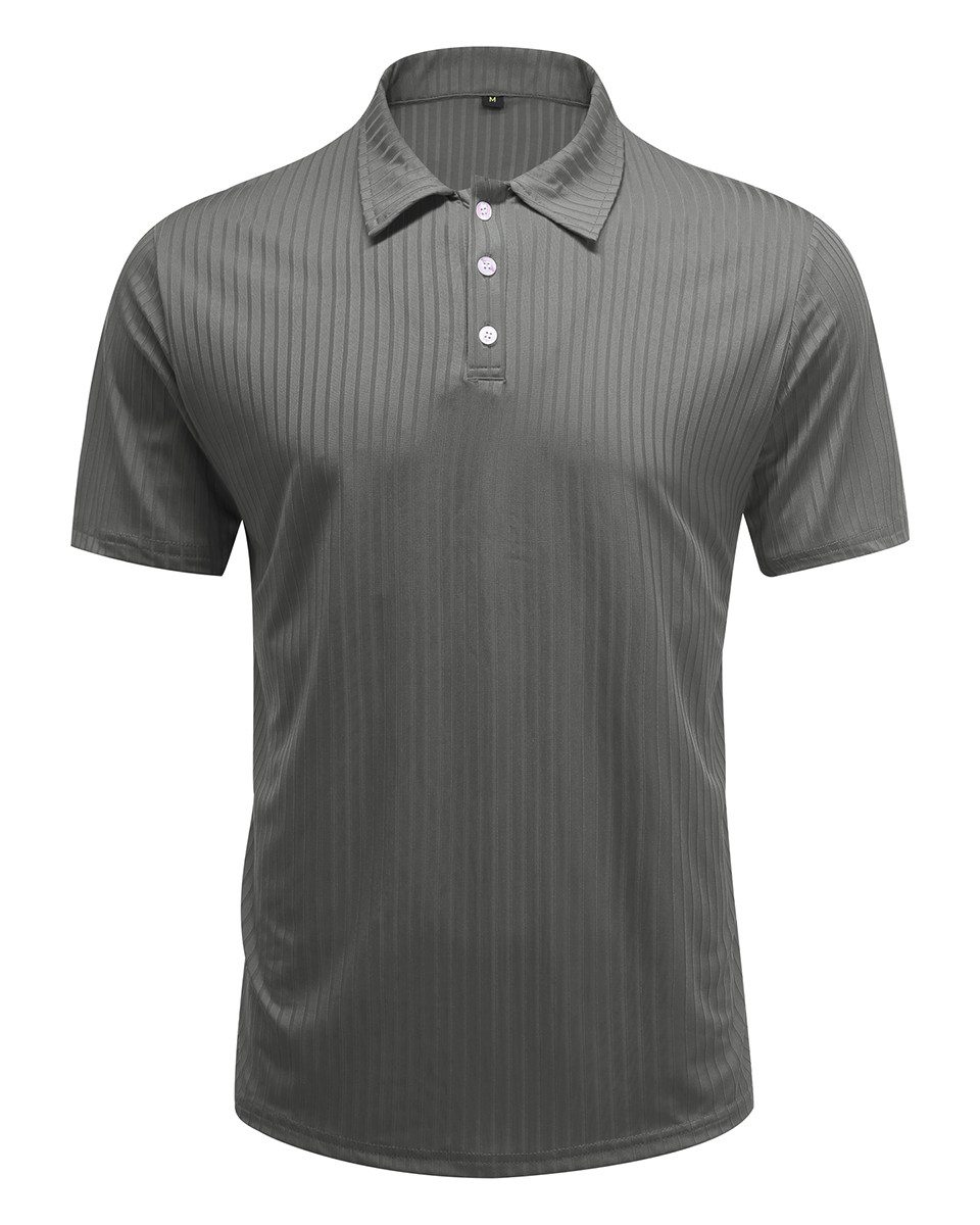 Allthemen Poloshirt im Slim-Fit Kurzarm Polo-Hemd günstig online kaufen