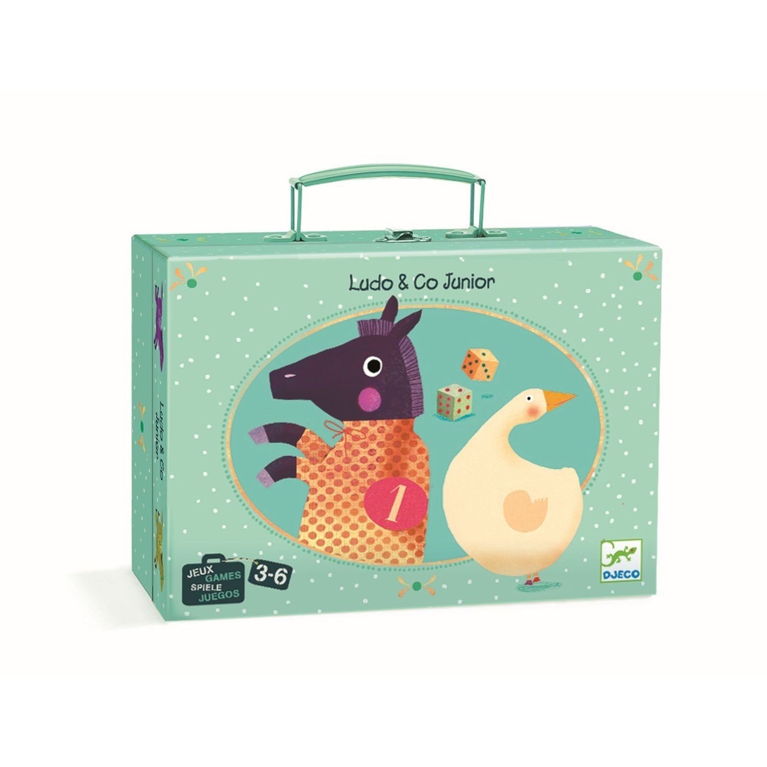 Spiel DJ05226 Spiele: Nomad Ludo & Co Junior