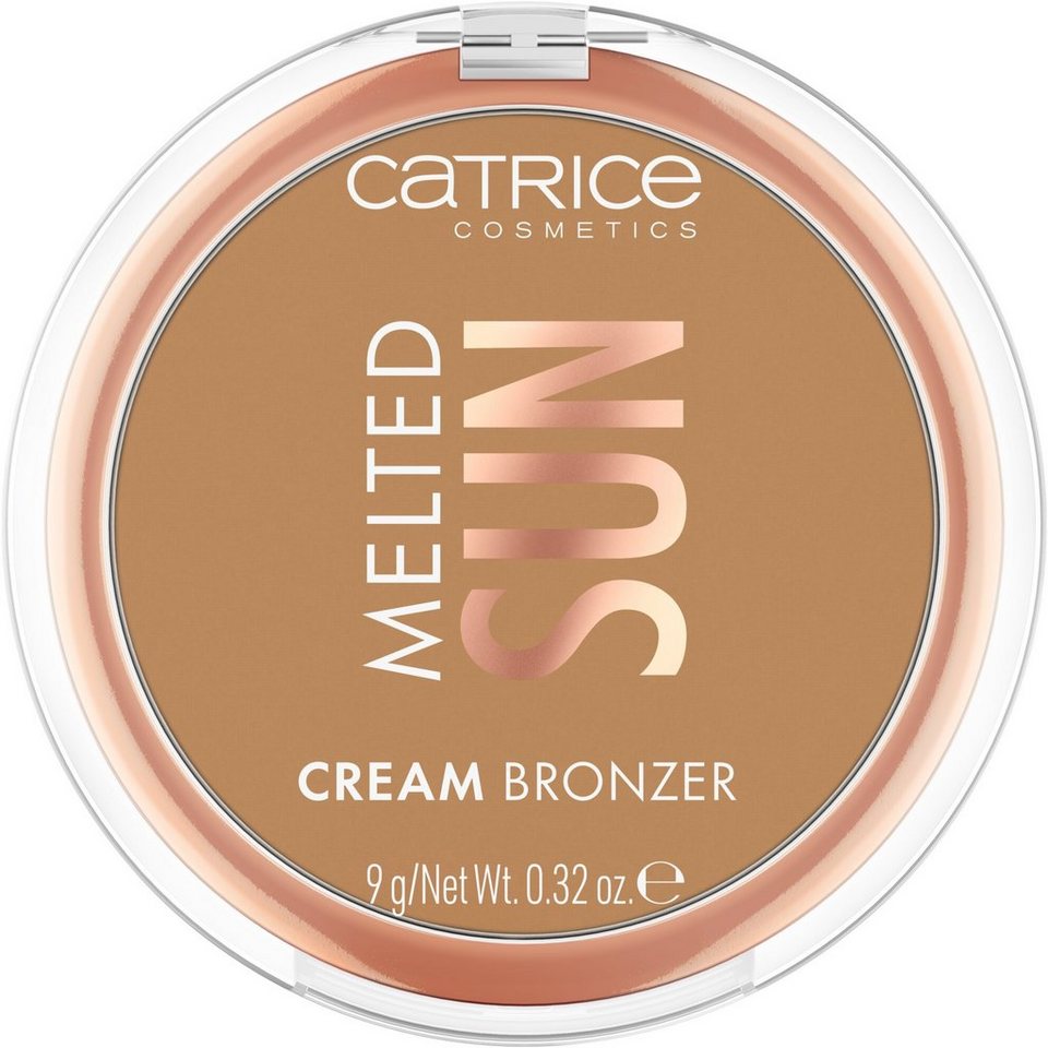 Catrice Bronzer-Puder Melted Sun Cream Bronzer, 3-tlg., Einfach aufzutragen  dank cremiger Textur