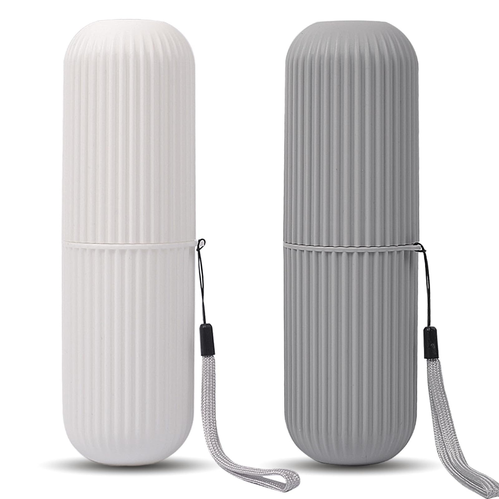 FOUORTUNATE-BEE Zahnputzbecher 2-teiliges Reise-Zahnputzset – Tragbarer Bec günstig online kaufen