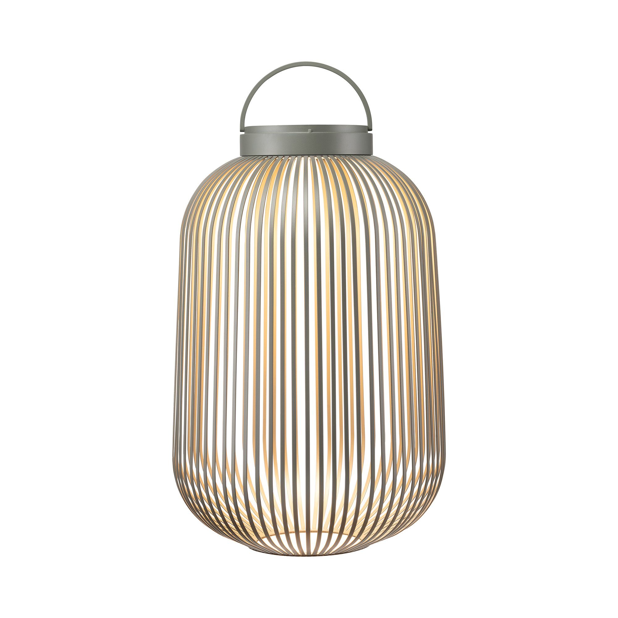 blomus LED Laterne -LITO LED- Mobile Outdoor Akku Leuchte, Außenleuchte: Modernes Design, LED, 2700K-4000K, Warm- bis Kaltweiß, Outdoor geeignet, Stufenlos dimmbar, versch. Lichtfarben, USB-C