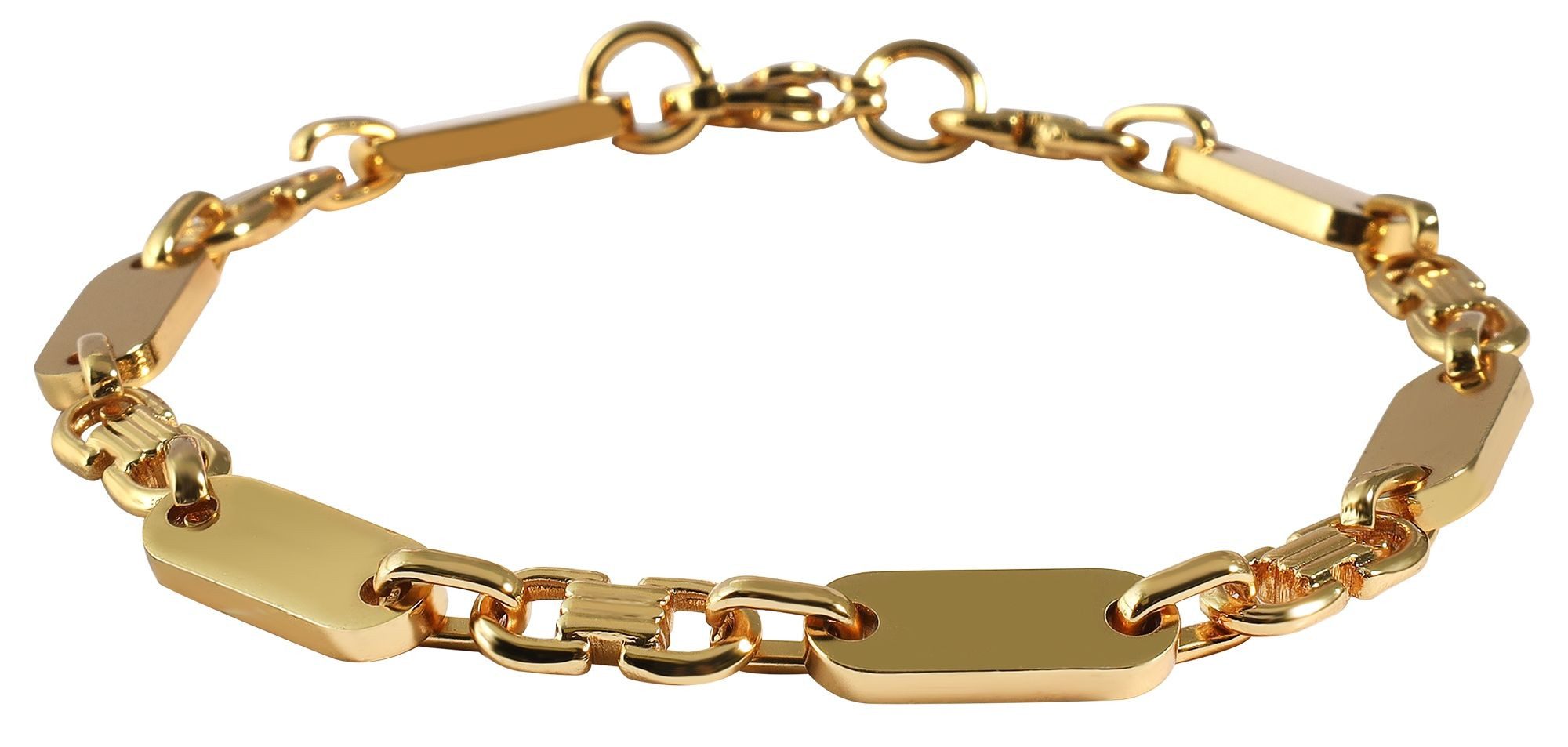 AKZENT Edelstahlarmband Immi "Immi" Edelstahl Plattenarmband, günstig online kaufen