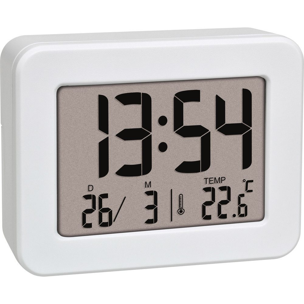 TFA Dostmann Wecker TFA Dostmann 60.2044.02 Quarz Wecker Weiß Alarmzeiten 1 günstig online kaufen
