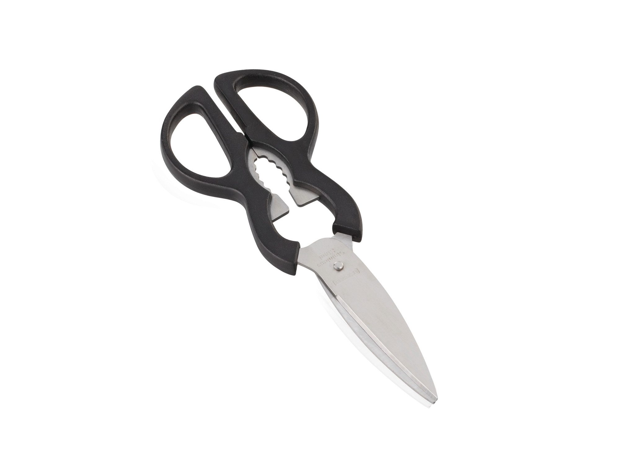 Leifheit Kochbesteck-Set Haushaltsschere, Rostfreie Edelstahlklingen, ergonomischer Griff, multifunktional