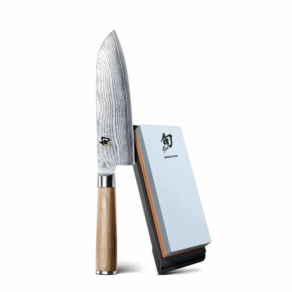 KAI Allzweckmesser Shun Classic White Set 2-tlg. Santoku