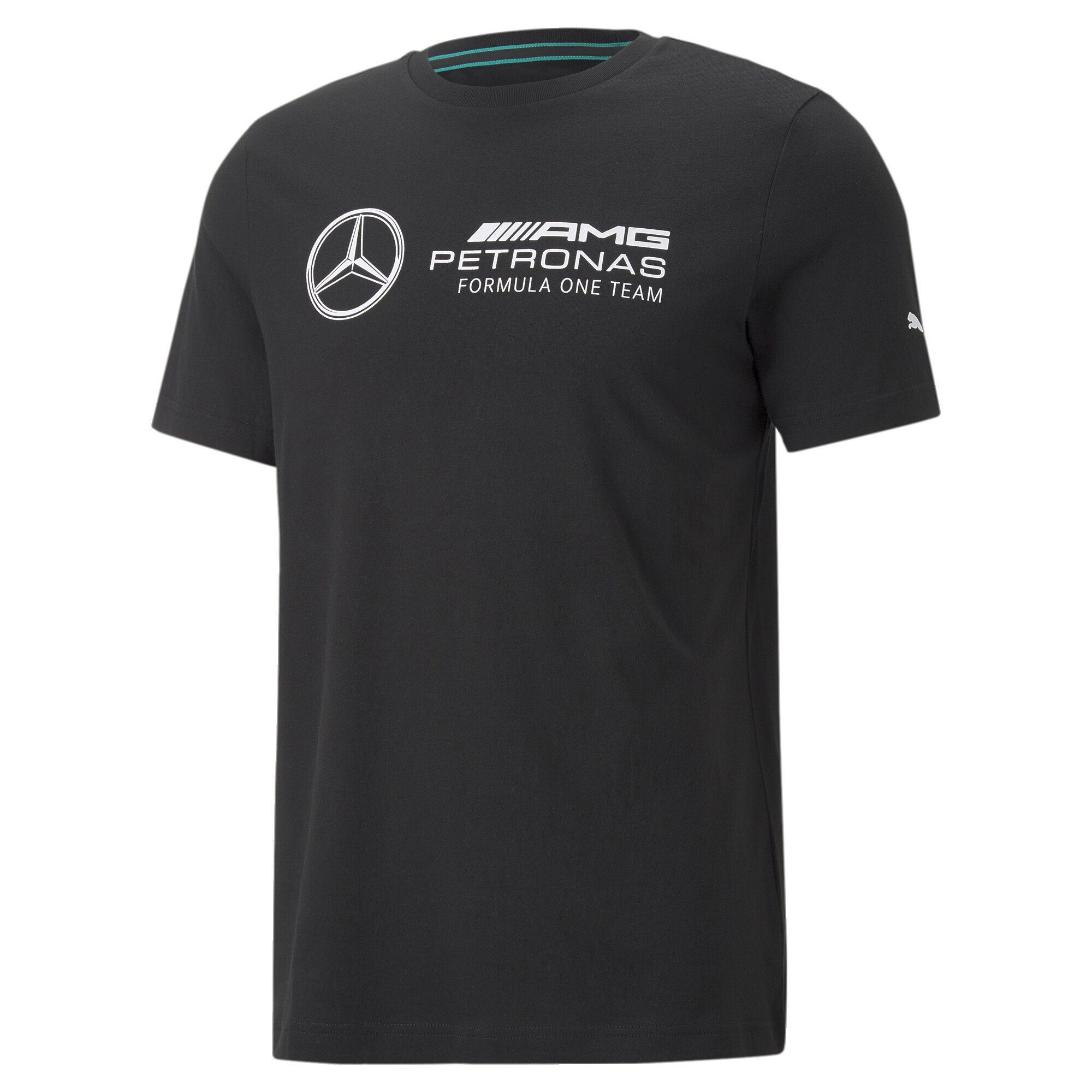 Petronas T-Shirt Motorsport T-Shirt Herren Logo Black Essentials Mercedes-AMG PUMA