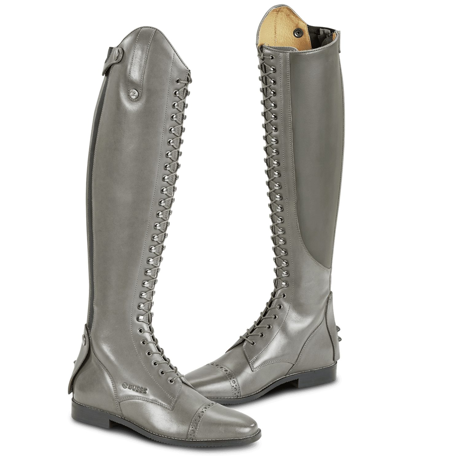 BUSSE Reitstiefel Laval in grau Reitstiefel