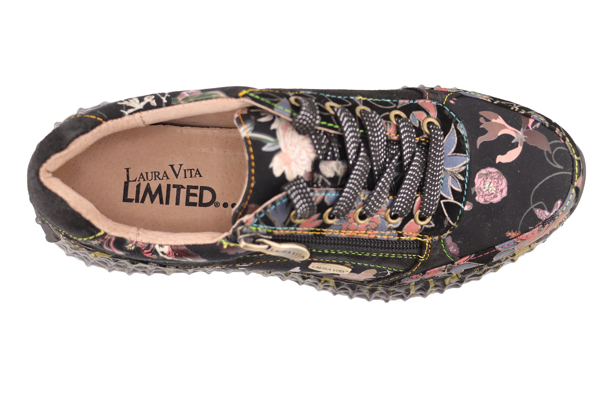 LAURA VITA Burton 05 Sneaker aus echtem Leder