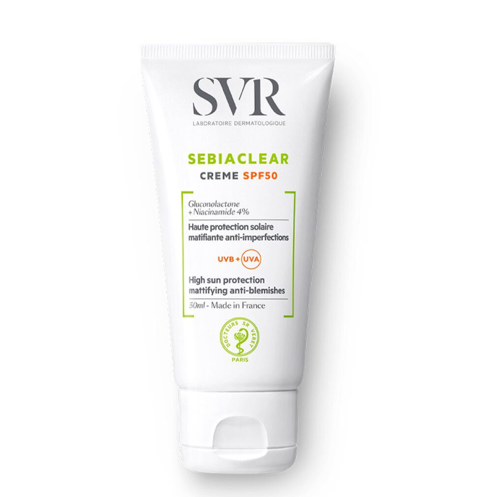 Sonnenschutzcreme Sebiaclear Creme Spf50 50ml