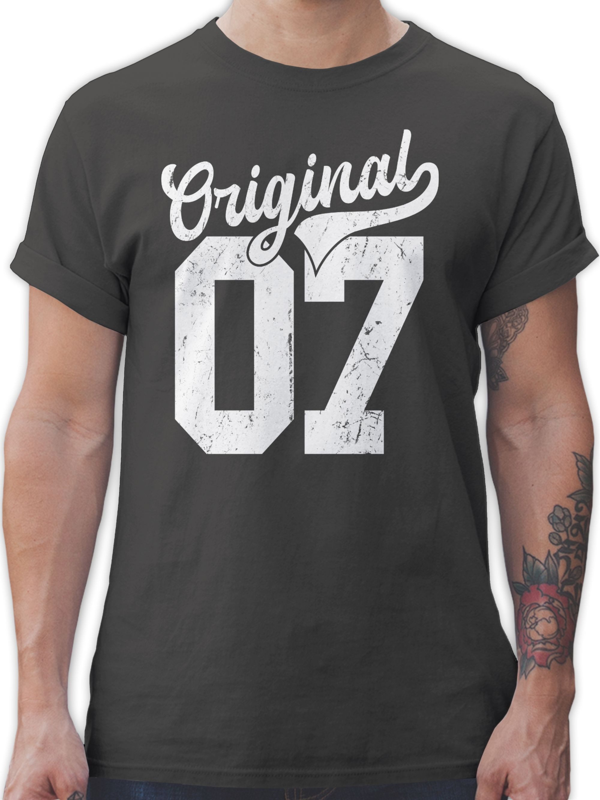 Shirtracer T-Shirt Original 2007 18. Geburtstag günstig online kaufen
