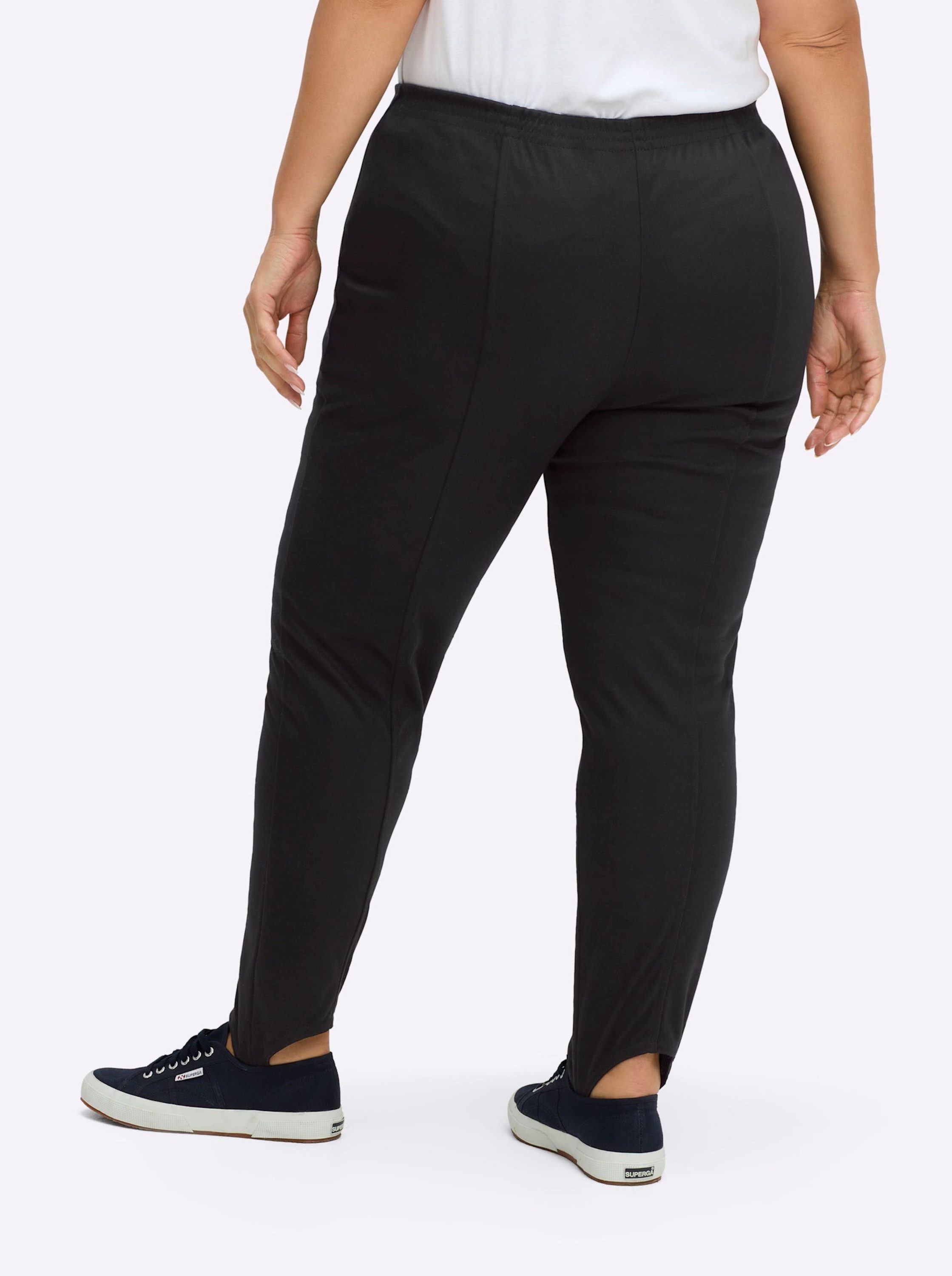 Sieh an! Jerseyhose Steghose komfortabel günstig online kaufen