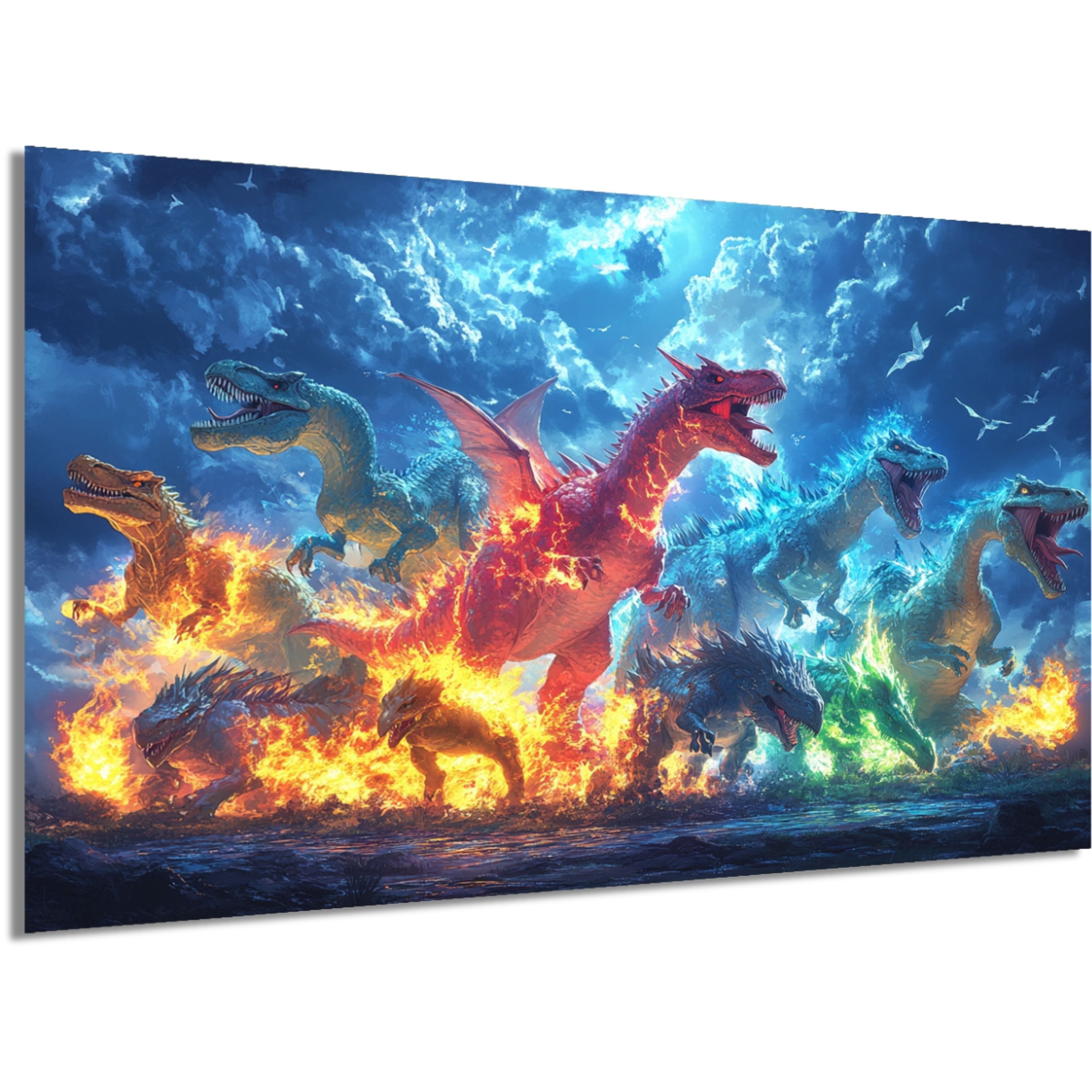 Leinwandbild Modern Abstrakt Wandbilder XXL Wandbild Wand Deko Leinwand Bilder