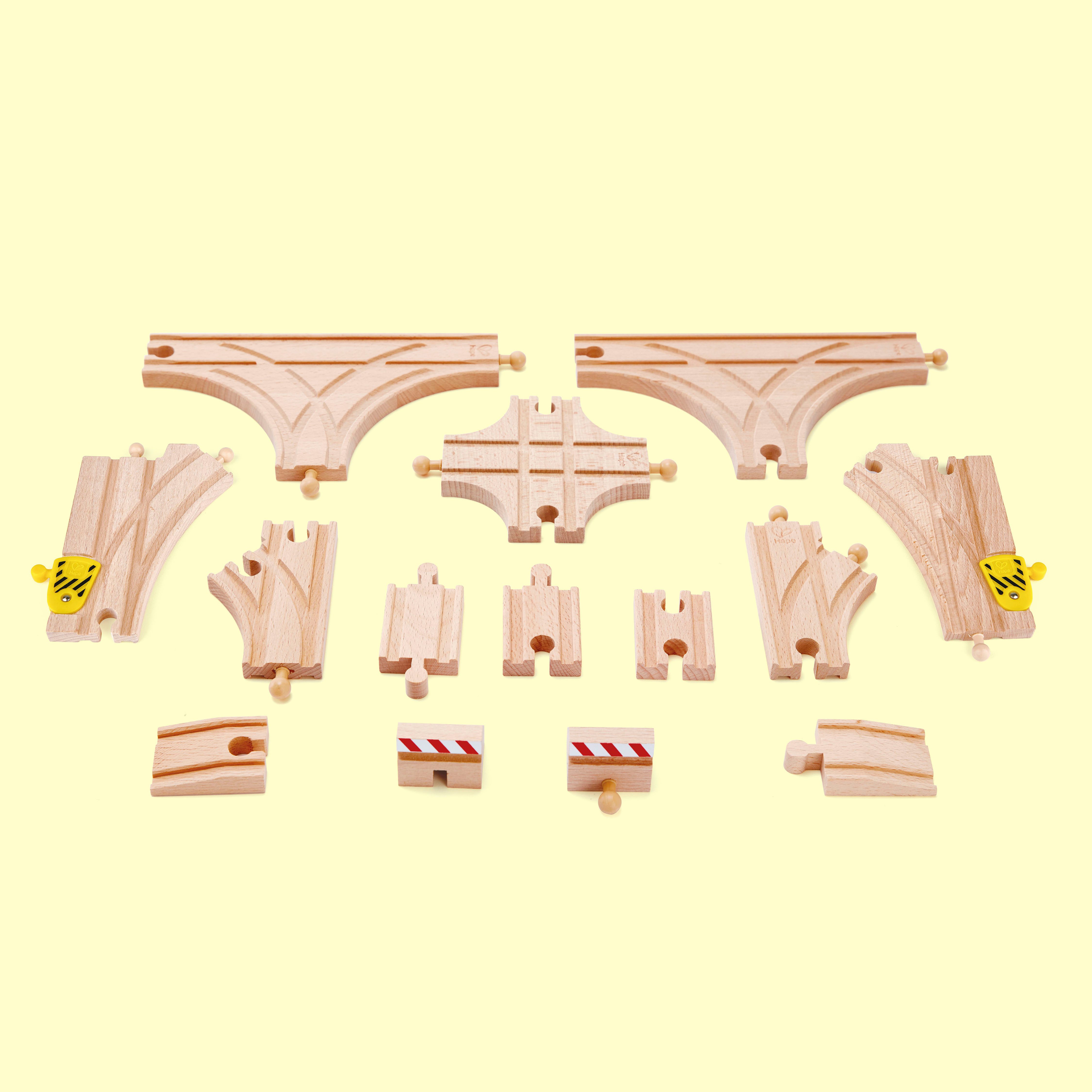 Hape Kinderfahrzeug-Schienen Schienen-Erweiterungs-Set