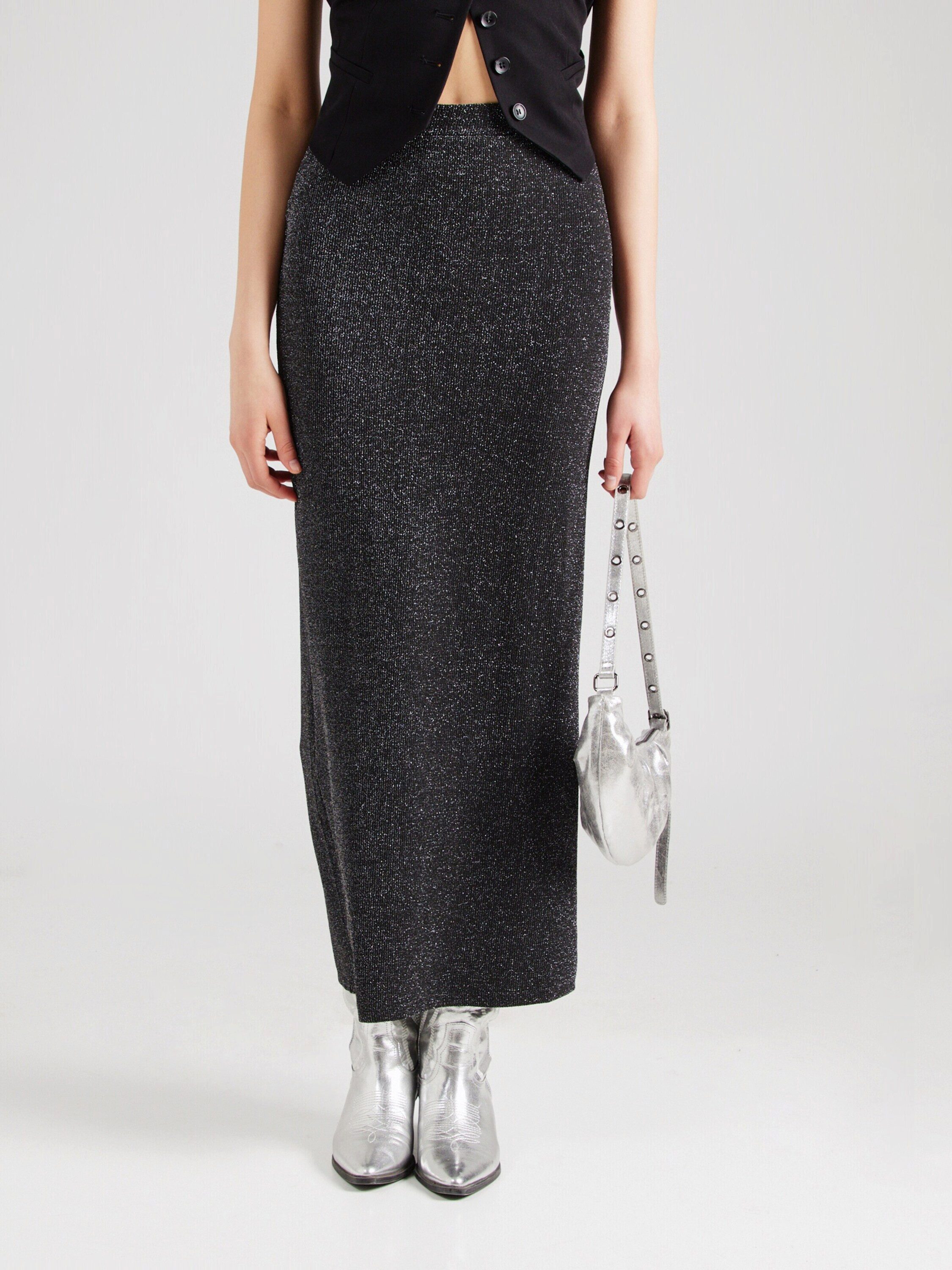 pieces Maxirock LINA (1-tlg) Plain/ohne Details günstig online kaufen