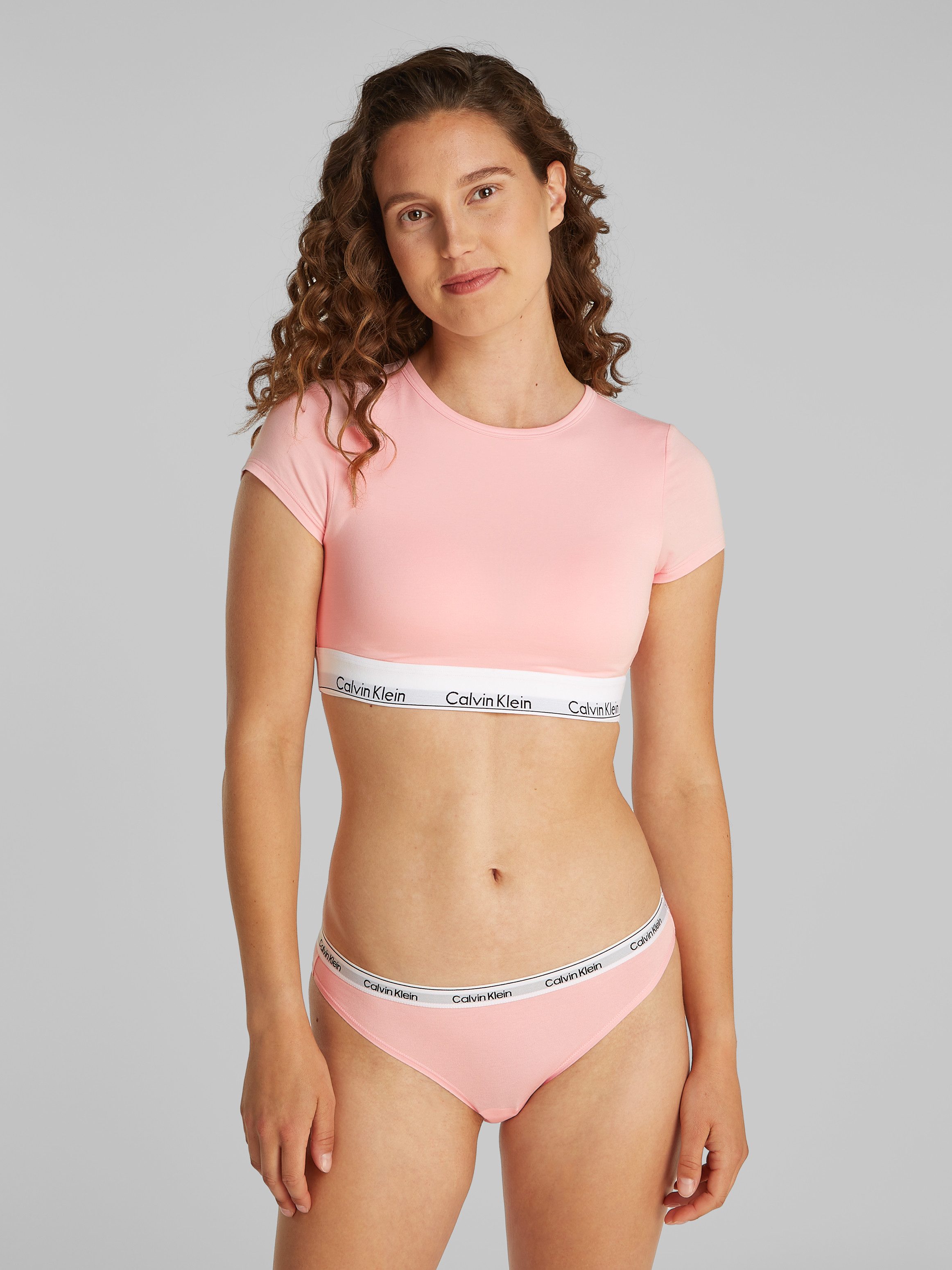 Calvin Klein Underwear T-Shirt-BH T-SHIRT BRALETTE mit Logoschriftzug günstig online kaufen