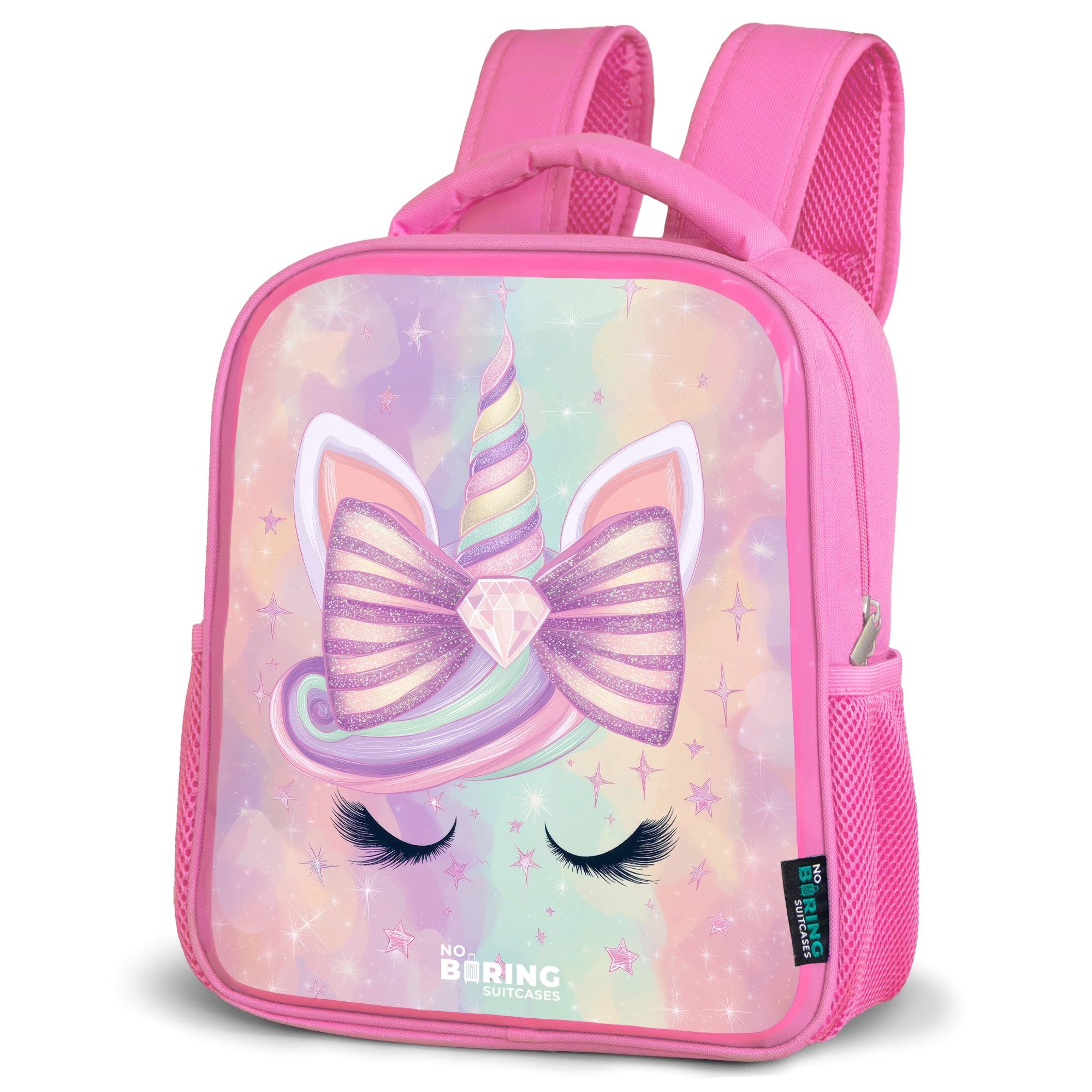 NoBoringSuitcases.com© Rucksack Einhorn, Kinderrucksack, Schulrucksack, Freizeitrucksack, Mädchen, Kindergarten