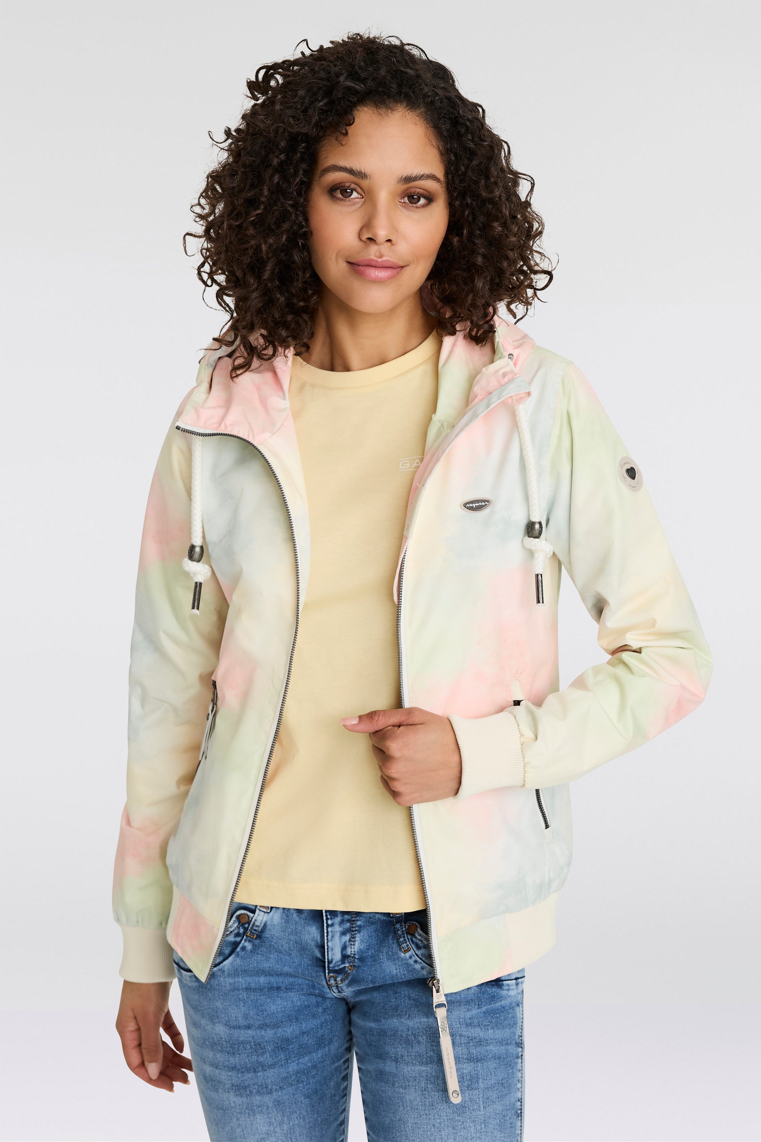 Ragwear Funktionsjacke NUGGIE OMBRE O Übergangsjacke aus wasserabweisendem günstig online kaufen