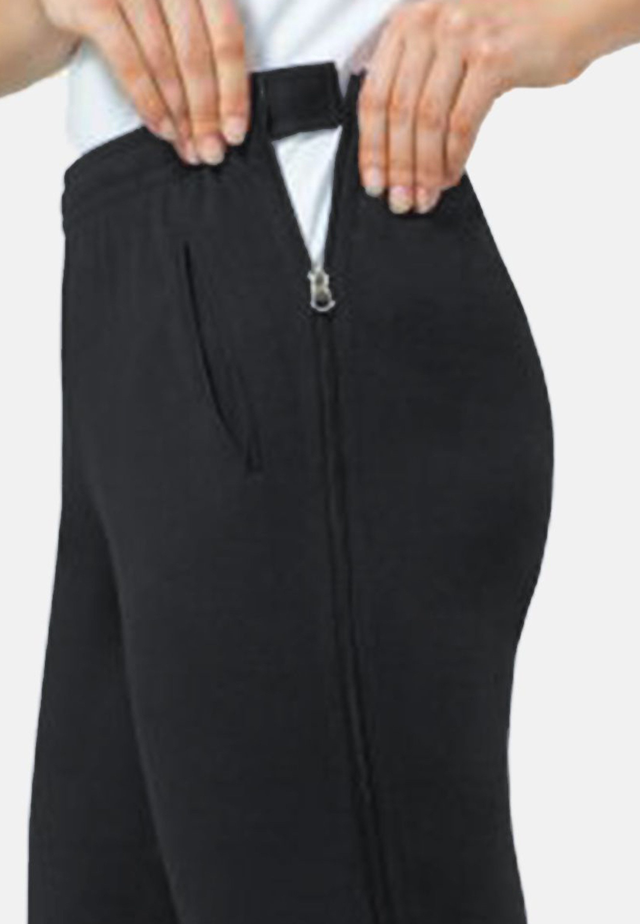 Hajo Jogginghose Basic (1-tlg) Funktions-Rehahose - Baumwolle - Zwei Hosentaschen