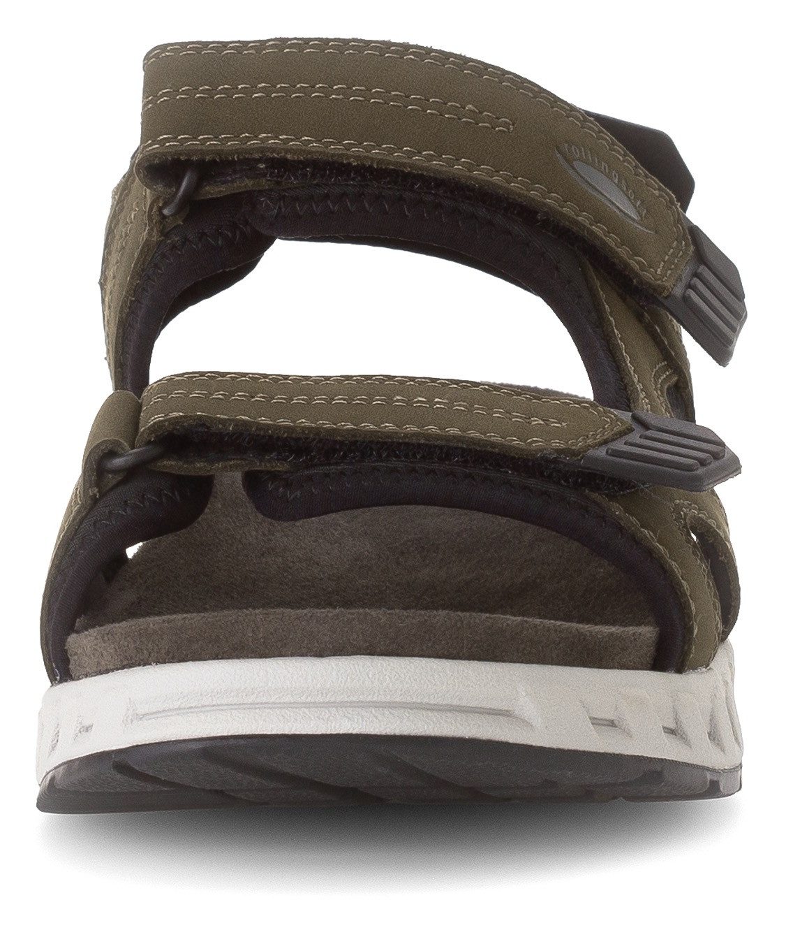 rollingsoft Trekkingsandale, Sommerschuh, Klettschuh, Freizeitsandale in Komfortweite G (weit)