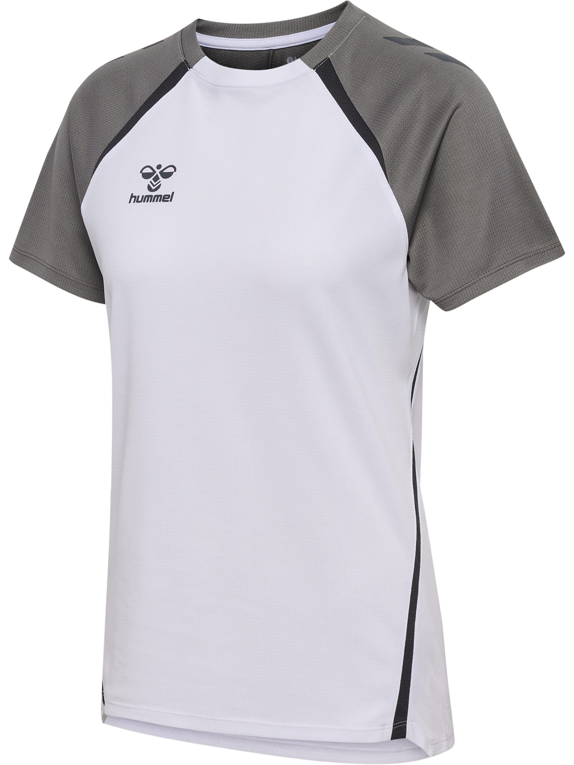 hummel Trainingsshirt HMLLEAD 2.0 JERSEY S/S WOMAN sportliche Passform, kurze Ärmel, atmungsaktives Material