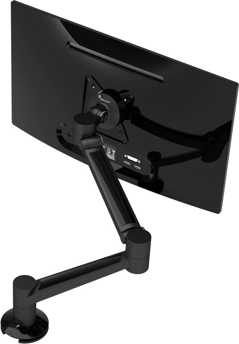 Dataflex Monitor-Halterung Monitorarm Viewlite plus Bohrlochbefestigung 623 schwarz