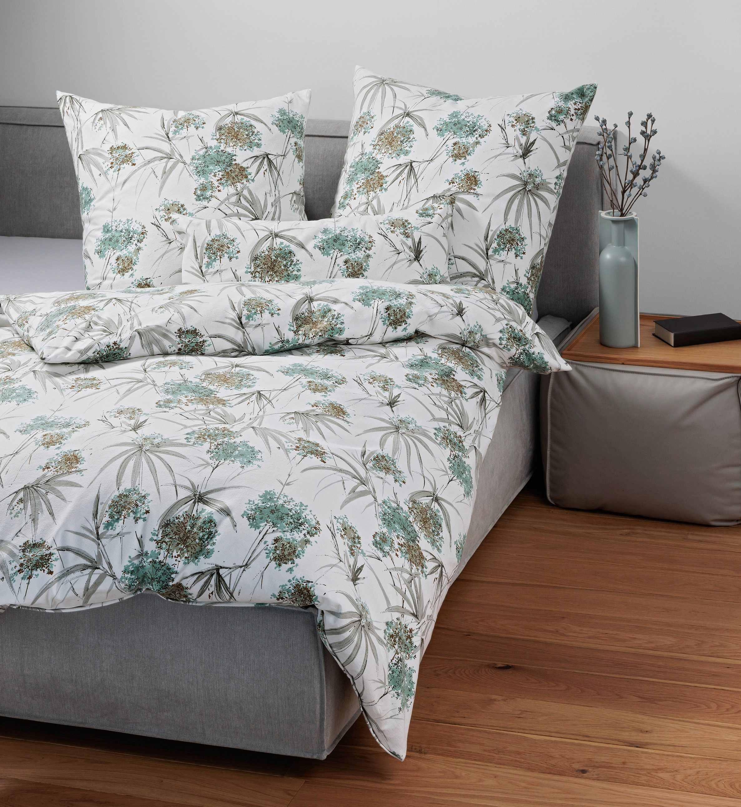 Janine Bettwäsche Edelflanell78066 0, Linon, mit günstig online kaufen