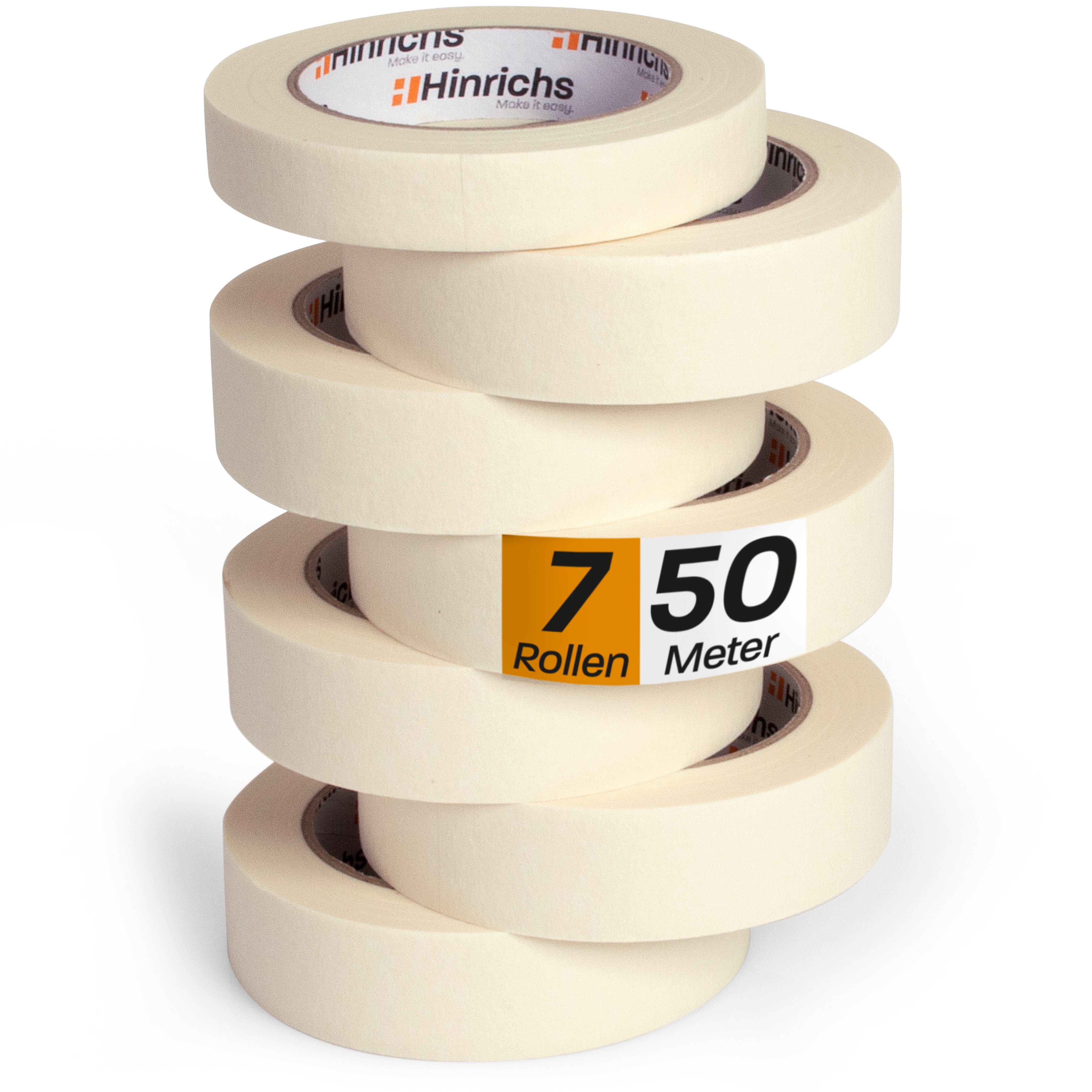 Hinrichs Klebeband 7 x Kreppband 6 günstig online kaufen