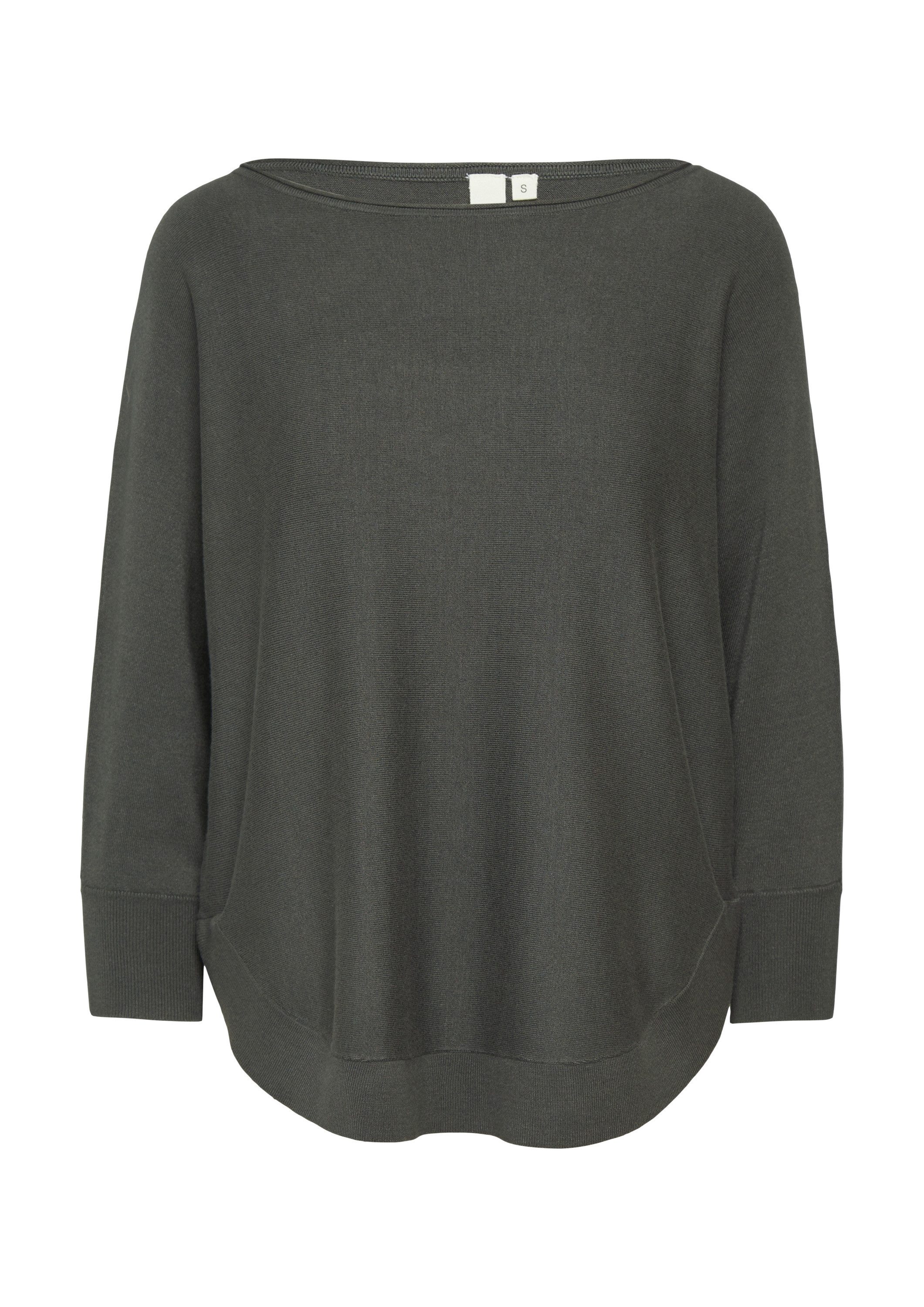QS Longpullover Strickpullover Strickpullover mit Fledermausärmeln günstig online kaufen