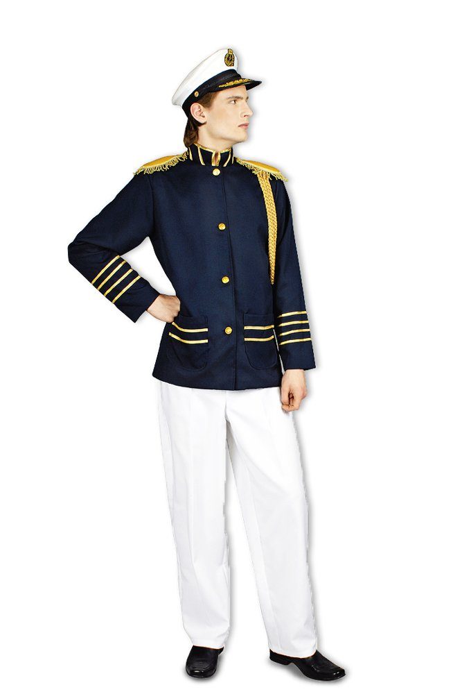 Das Kostümland Kostüm Kapitän Marine Kostüm
