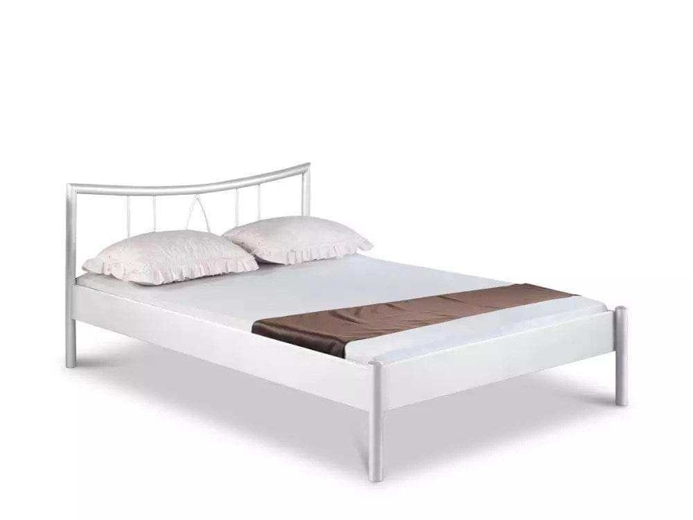 BedBox Metallbett Hanna, Metallbett mit klassischem Kopfteil und stabilem Rahmen