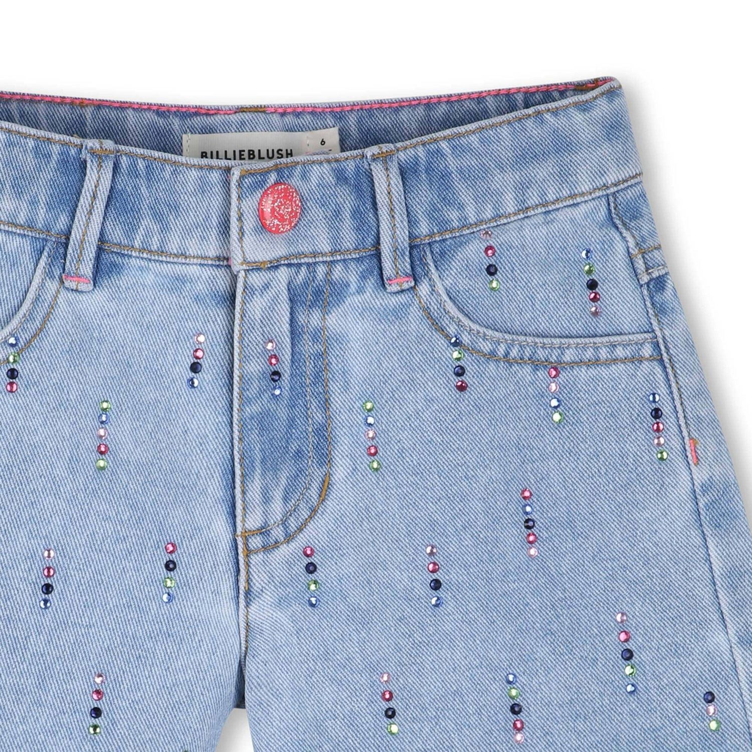 Billieblush Shorts Billieblush Jeans-Shorts – Double Stone Bleach – Bild 3 von 3
