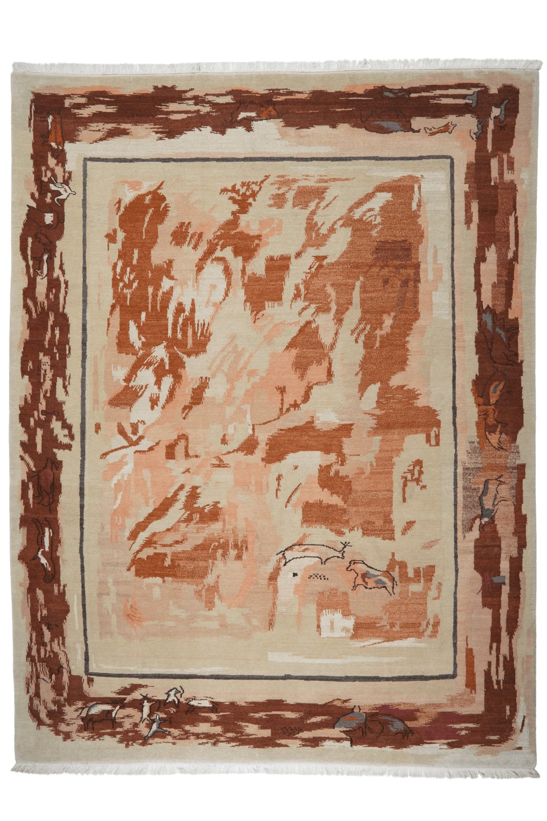 Looma Hochflor-Teppich Nepal 290x210cm, rechteckig, Höhe: 12 mm, Nepal, Schurwolle, Unikat