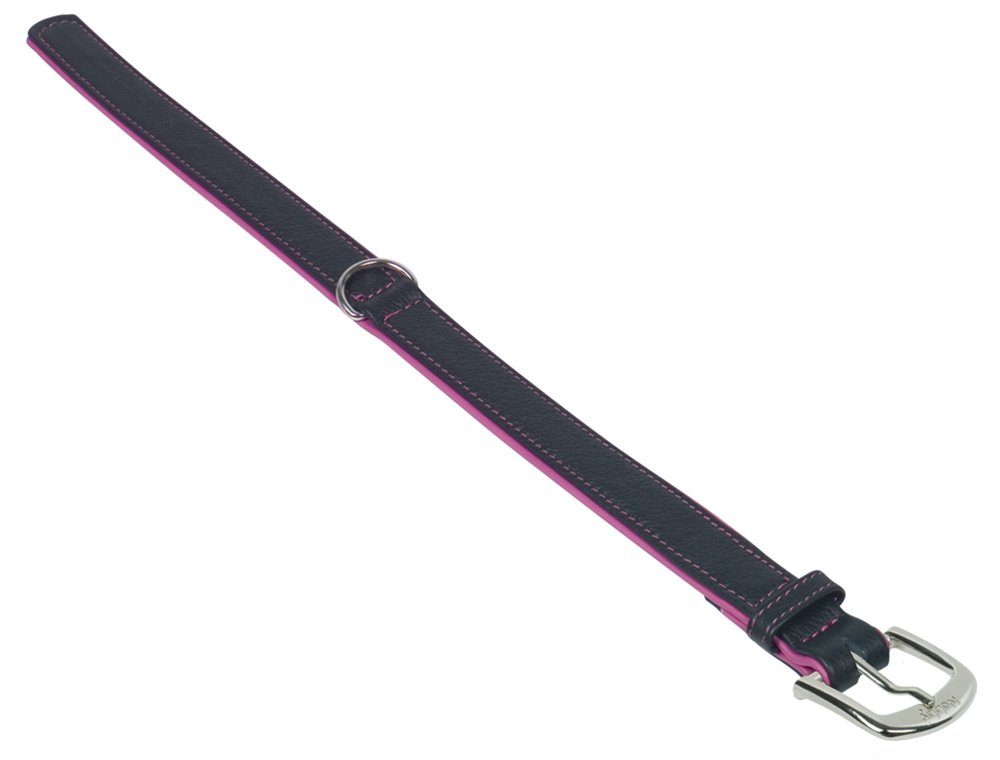 Nobby Hunde-Halsband Pacific, Rindsleder, 60 cm (50-58 cm), 28/32 mm