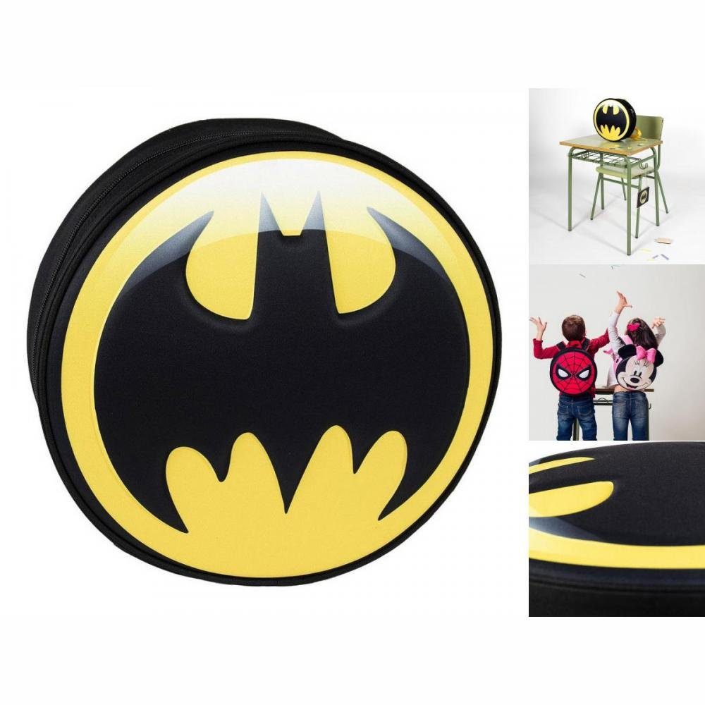 Batman Rucksack Batman Kinder-Rucksack 3D x Kinderrucksack 30 9 Gelb 30 cm x