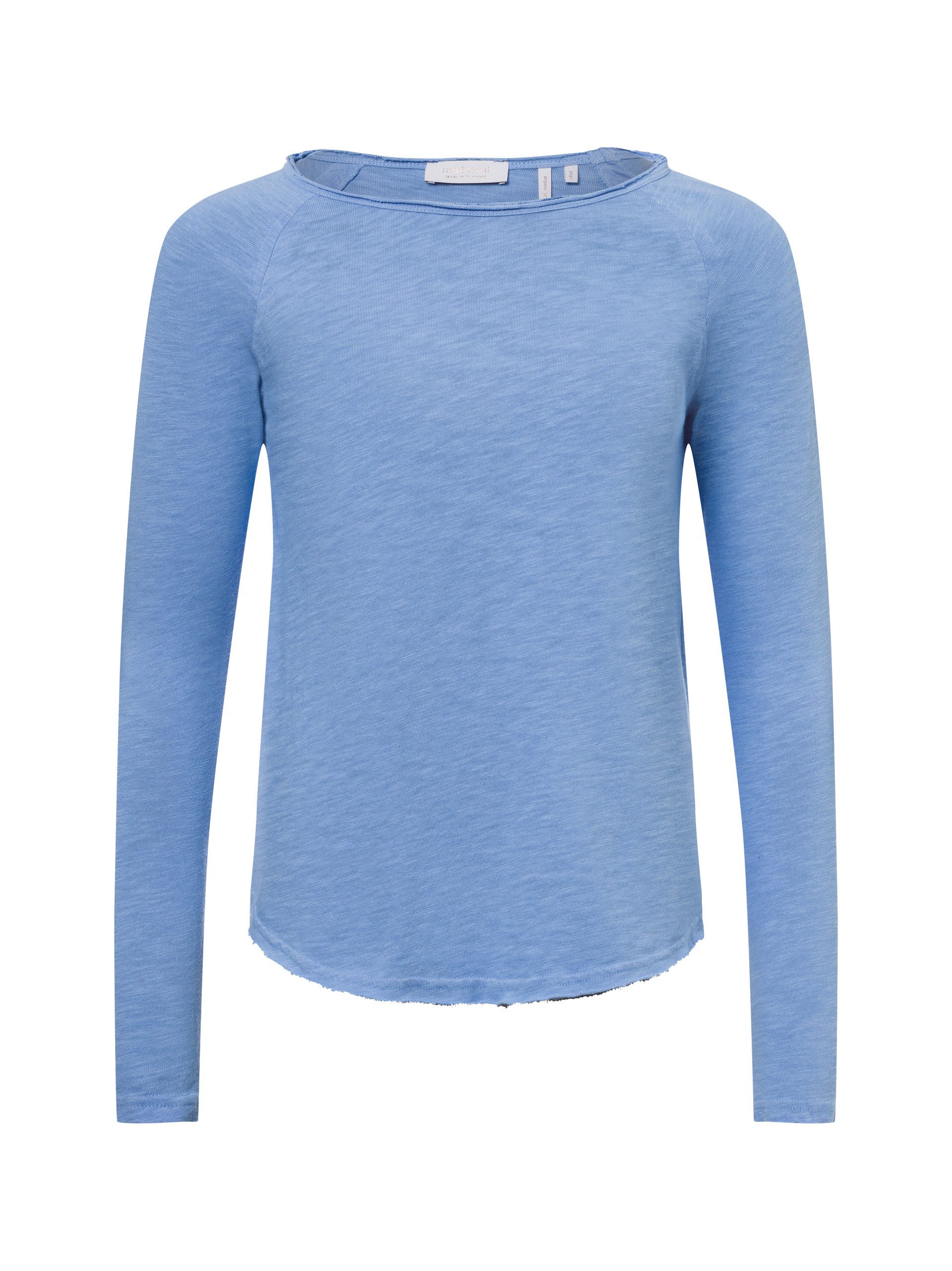 RICHROYAL Langarmshirt "2409 O HJ LS", mit offener Ausschnittkante und Saum günstig online kaufen
