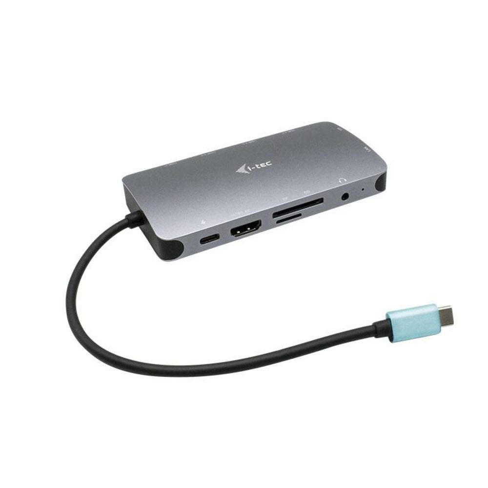 Laptop-Dockingstation USB-C Metal Nano HDMI/VGA mit LAN