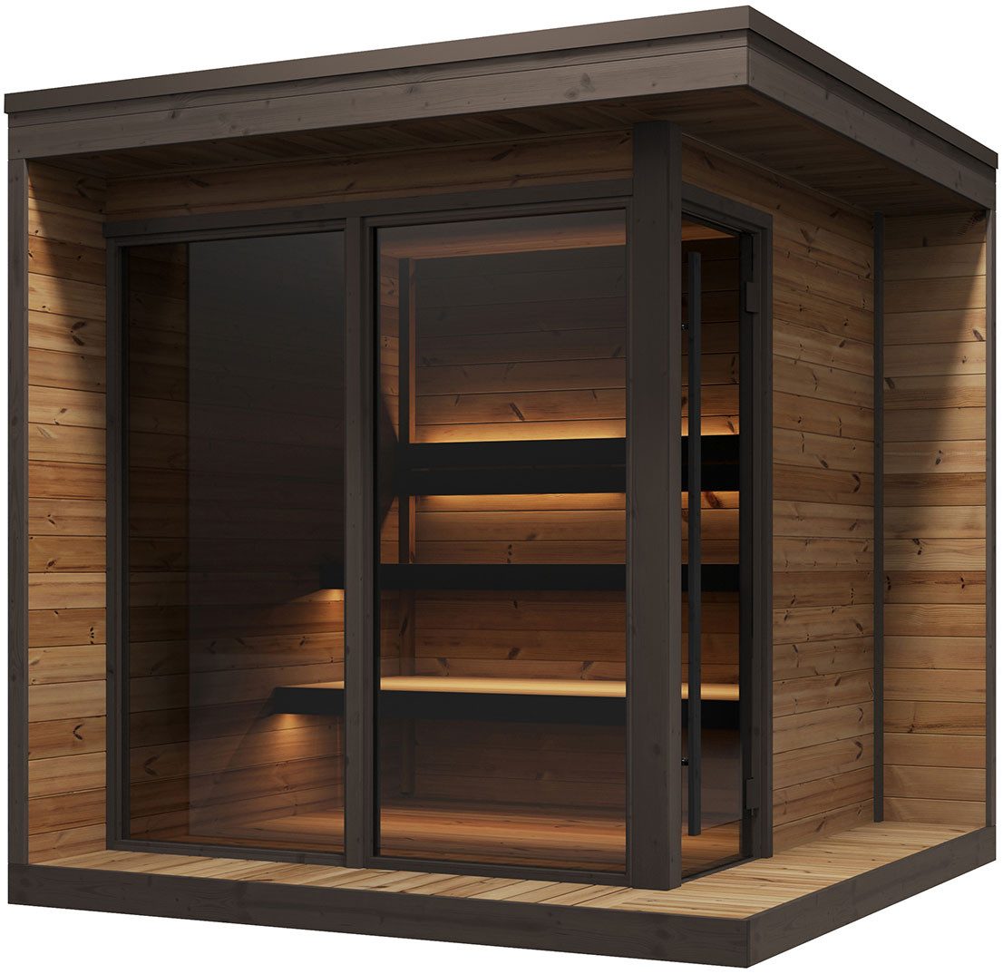 weka Saunahaus Viira 2, BxTxH: 229 x 229 x 234,9 cm